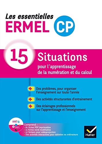 9782218998737: Les essentielles Ermel CP: 15 situations pour l'apprentissage de la numration et du calcul