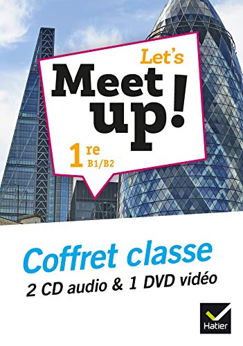 Stock image for Let's Meet up ! - Anglais 1re d. 2019 - Coffret CD DVD [CD] Gouraud, Erwan; Navailh, Amal; Valentin, Isabelle; ZAZOUI, Fatima; Angot, Bryce; Azais, Hugues; Cubertafond, Mlanie; Davo-verdavoir, Elodie; Dorget, Vronique; Douglade-Val, Sylvie; Du, Franoise et Guendouz, Pierre for sale by BIBLIO-NET