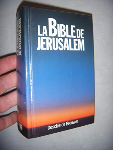 Stock image for La Bible de Jrusalem (dition conomique) for sale by medimops