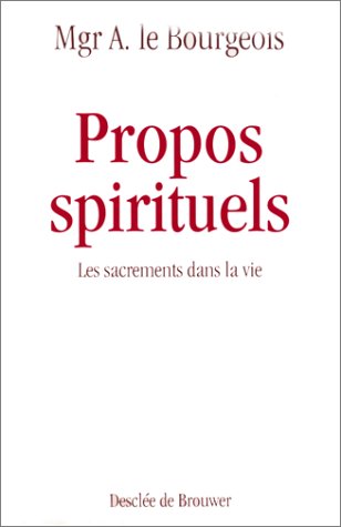 Stock image for Propos spirituels for sale by LiLi - La Libert des Livres
