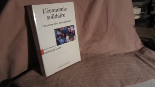 Stock image for L'conomie solidaire for sale by Ammareal