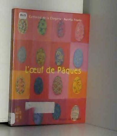 Beispielbild fr L'Oeuf de Pques zum Verkauf von medimops