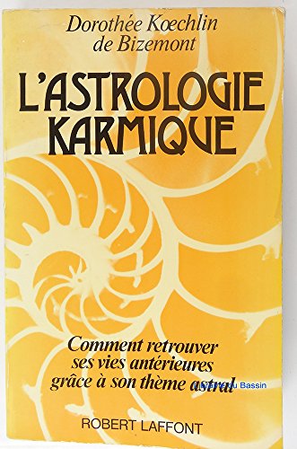 Beispielbild fr L'astrologie karmique (French Edition) zum Verkauf von Better World Books