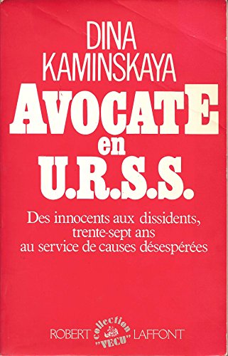 Avocate en U.R.S.S.