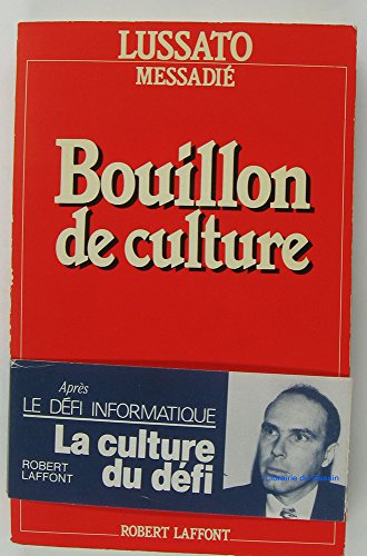 Stock image for Bouillon de culture for sale by medimops