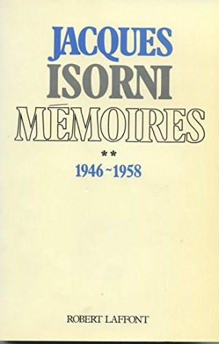 9782221047217: Memoires Isorni - tome 2 (02)