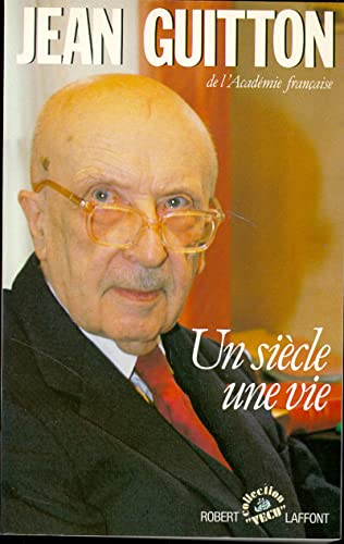Imagen de archivo de Un Sicle, une vie a la venta por Librairie Th  la page