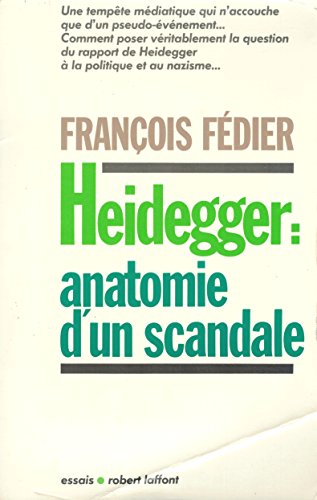9782221056585: Heidegger: Anatomie d'un scandale