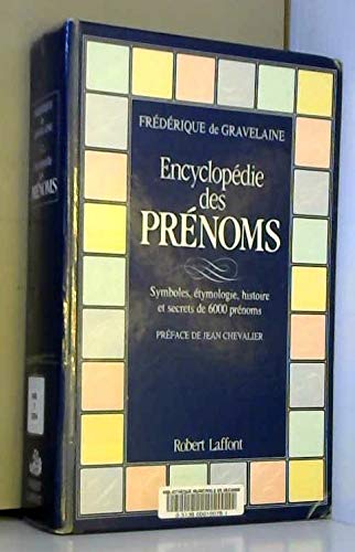Beispielbild fr Encyclopdie des prnoms zum Verkauf von medimops