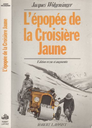 Stock image for L'pope de la Croisire Jaune for sale by medimops