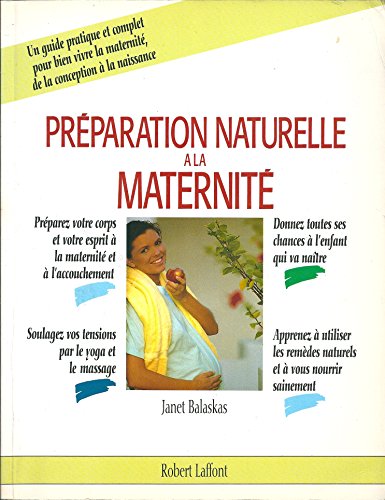 Stock image for Prparation naturelle  la maternit for sale by Ammareal