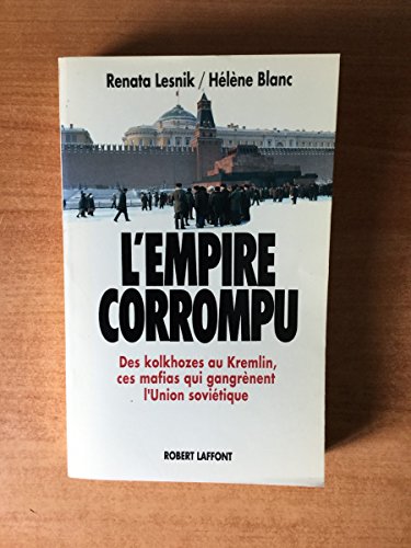 Stock image for L'EMPIRE CORROMPU for sale by Librairie rpgraphic