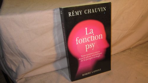 Stock image for La fonction psy for sale by Mli-Mlo et les Editions LCDA