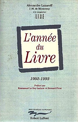 Stock image for L'anne du livre 1992 - 1993 for sale by Librairie Th  la page