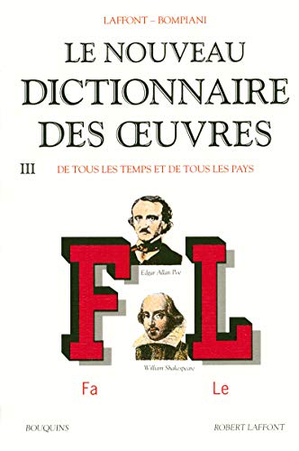 nouveau dictionnaire des oeuvres - tome 3 - vol03