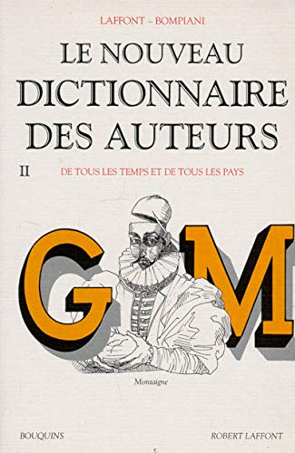 9782221077177: Nouveau dictionnaire des auteurs - tome 2 (02)