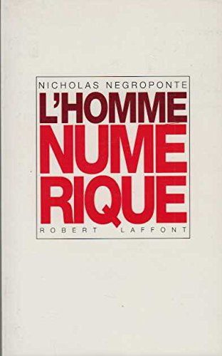 Stock image for L'Homme numrique for sale by medimops
