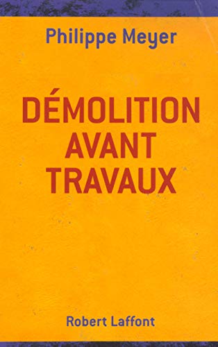 Beispielbild fr Dmolition avant travaux zum Verkauf von A TOUT LIVRE