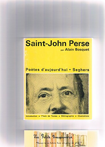 Beispielbild fr Saint-John Perse zum Verkauf von medimops