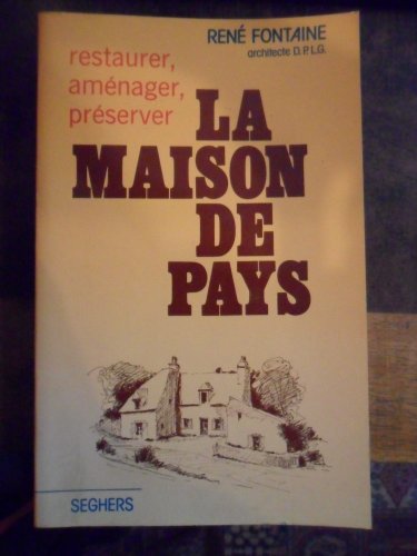 9782221502471: Maison de pays