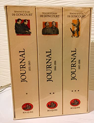 9782221900314: Journal des Goncourt (coffret de 3 volumes)