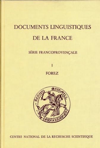 Stock image for Documents linguistiques de la France for sale by Chapitre.com : livres et presse ancienne