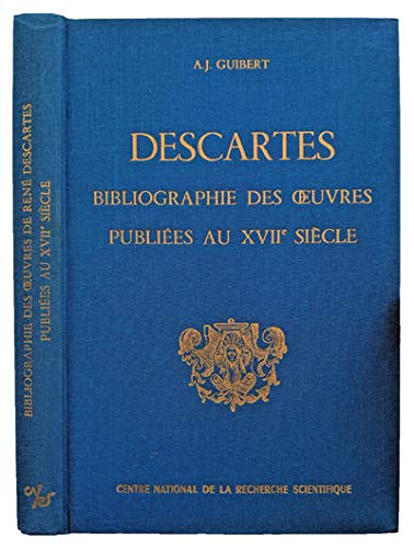 9782222019053: Bibliographie des oeuvres de Ren Descartes publies au XVIIe sicle