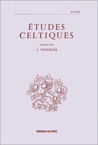 ETUDES CELTIQUES -16 - 1979