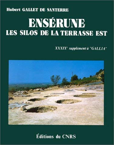 Enserune : Les silos de la terrasse est, 1980