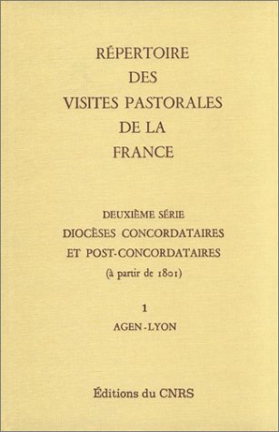 9782222026624: Rpertoire des visites pastorales de la France - 02 : 1