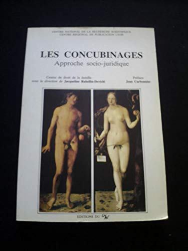 Beispielbild fr Les concubinages, tome 2, 1987 zum Verkauf von medimops