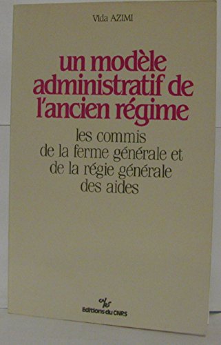 Immagine stock per Mod�le administartif de l'ancien r�gime