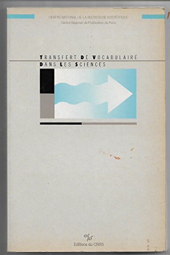 Stock image for Transfert de vocabulaire dans les sciences (French Edition) for sale by Mispah books