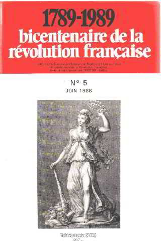 Beispielbild fr Bicentenaire Revolution Française - 5 Vovelle M zum Verkauf von LIVREAUTRESORSAS