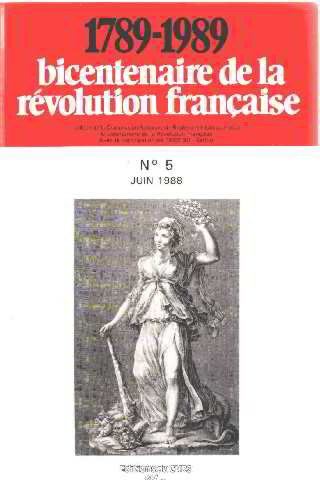 Stock image for Bicentenaire Revolution Française - 5 Vovelle M for sale by LIVREAUTRESORSAS