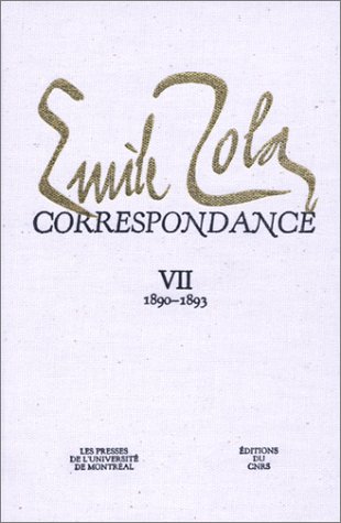 9782222043522: Correspondance, tome 7 : 1890-1893