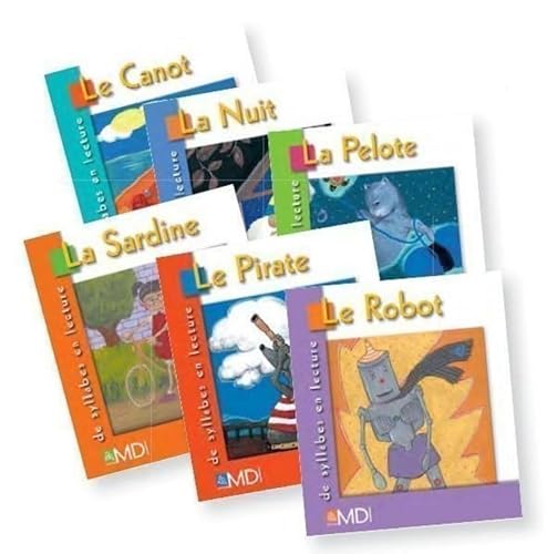 9782223110926: PACK 6EX LIVRES SYLLABE A LA LECTURE