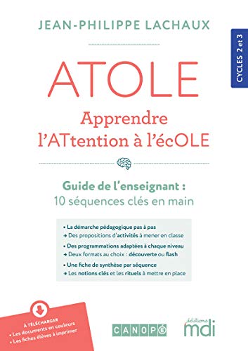 Beispielbild fr ATOLE - Guide de l'enseignant zum Verkauf von medimops