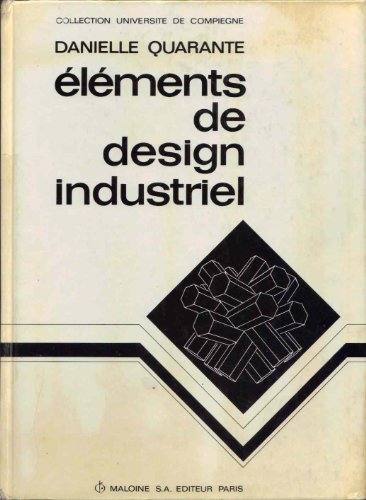 Stock image for Elments de design industriel for sale by Ammareal