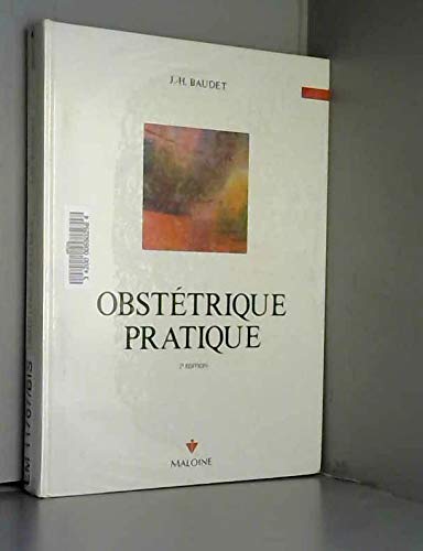 Stock image for Obsttrique pratique for sale by medimops