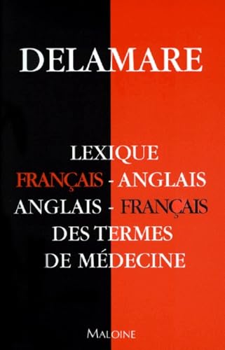 Beispielbild fr Lexique Franais-anglais, Anglais-franais Des Termes De Mdecine zum Verkauf von RECYCLIVRE