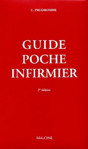 Beispielbild fr Guide Poche Infirmier. 3me dition zum Verkauf von medimops