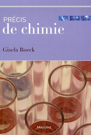 Beispielbild fr Prcis de chimie zum Verkauf von Ammareal