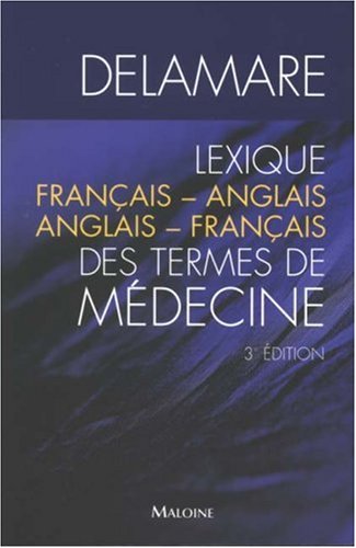 Beispielbild fr Lexique Franais-Anglais Anglais-Franais des termes de mdecine zum Verkauf von Ammareal