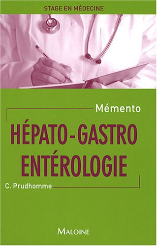 9782224030339: Hpato-gastro Entrologie