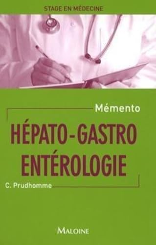 Stock image for HEPATO-GASTROENTEROLOGIE - MSM for sale by Ammareal