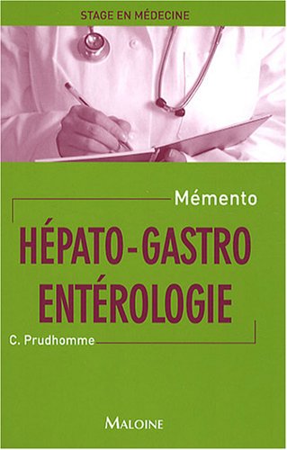 Stock image for HEPATO-GASTROENTEROLOGIE - MSM for sale by Ammareal