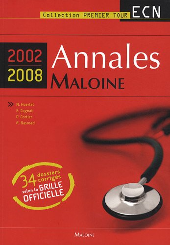 Stock image for Annales Maloine internat-ECN 2002-2008 for sale by medimops