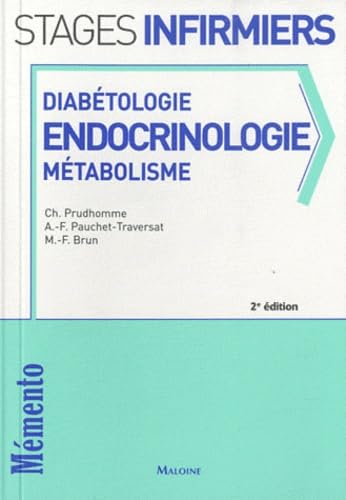 Stock image for DIABETOLOGIE - ENDOCRINOLOGIE - METABOLISME, 2E ED. - MSI for sale by Ammareal