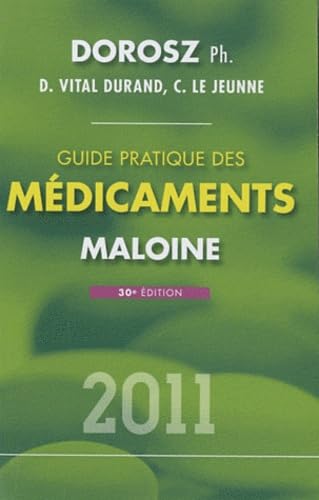 Stock image for Guide pratique des mdicaments 2011 for sale by Ammareal